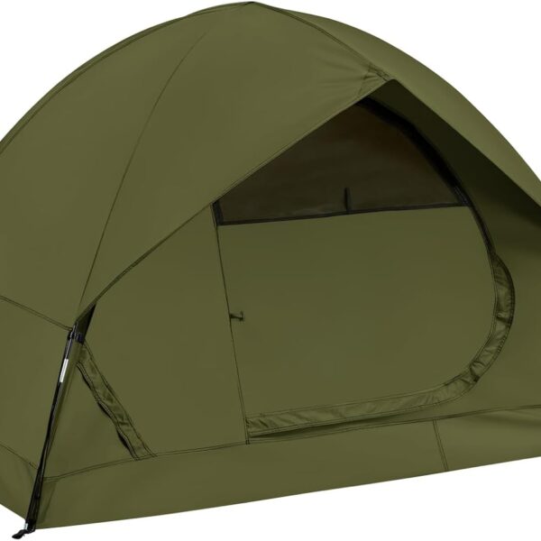 2 4 Person 4 Season Tent, Waterproof, with Rainfly, for Hiking, Backpacking, Festivals