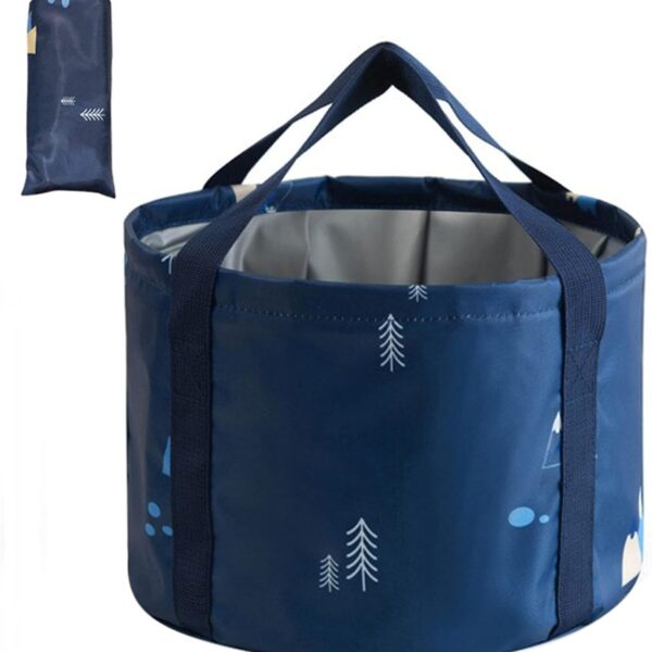Multifunctional Foldable Bucket for Foot Soaking and Camping