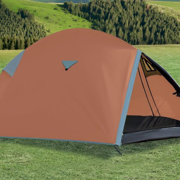 Backpacking Tent, Easy Setup, Waterproof, Lightweight, for 1 2 Persons, Hiking