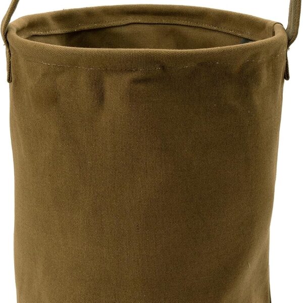 Canvas Water Carrier Bucket Portable for Water and Tools